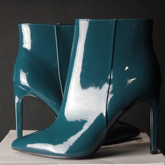 TEAL NINE WEST BOOTIES - Picture 4 of 8
